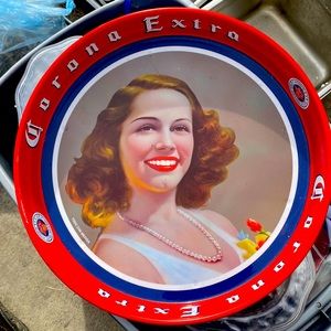 Vintage corona tray 13”